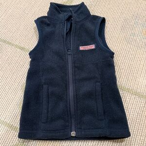 Vineyard Vines Fleece Navy Vest